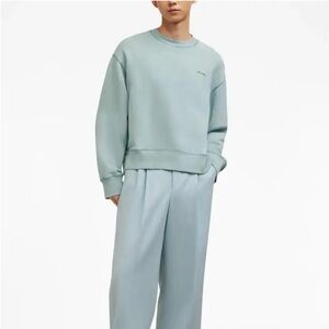 Ami Paris - Ami de Coeur Blue Crewneck Sweatshirt